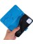 IPhone 11 Için Filp Durumda Pro Max Kart Tutucu Bilek Kayışı Kickstand Pu (Yurt Dışından) 5