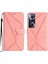 Realme C65 4g Için Flip Case Yüksek Kalite Tpu Dikiş Kabartmalı Yumuşak Pu (Yurt Dışından) 1