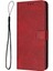 IPhone 13 Için Flip Case Pro Max Saf Renk Pu Deri Kickstand ile (Yurt Dışından) 3