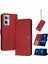 Kart Yuvası Saf Renk ile Toka ile Oneplus Nord Ce2 5g Için Flip Case (Yurt Dışından) 1