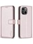 IPhone 14 Için Flip Case Artı Iş Deri Çanta Çoklu Kart Yuvası Cüzdan (Yurt Dışından) 1