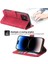 IPhone 14 Için Flip Case Pro Max Manyetik Kapatma Kart Yuvaları Bileklik (Yurt Dışından) 5