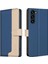 Samsung Galaxy S23 Flip Folio Rfıd Engelleme Kart Yuvaları Tpu Için Flip Case (Yurt Dışından) 1