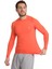 Erkek Uzun Kol Orange Esnek Fit Compression Spor Body Tshirt 4