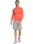 Erkek Uzun Kol Orange Esnek Fit Compression Spor Body Tshirt 5