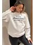 Kadın Üç Iplik Şardonlu Nakışlı Sweatshirt 2