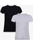 Erkek 2'li Basic Likralı T-Shirt 1