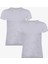 Erkek 2'li Basic Likralı T-Shirt 1