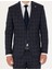 Erkek Lacivert Ekose Ekstra Slim Fit Yün Karışımlı Takım Elbise 50272766-VR033 6