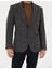 Erkek Lacivert Slim Fit Yün Karışımlı Ceket 50273155-VR033 6