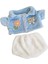 Giysileri Moda Şort 38CM Giydirme Mavi (Yurt Dışından) 4