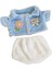 Giysileri Moda Şort 38CM Giydirme Mavi (Yurt Dışından) 5