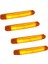 4 Adet Neon Parmak LED Lamba Slim Model Turuncu 12-24 Volt 1