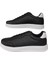 Siyah Bağcıklı Erkek Günlük Şık Spor Ayakkabı 2