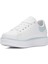 Günlük Kadın Sneaker Spor Ayakkabı Bağcıklı Rahat Hafif Kalın Tabanlı 525G 2