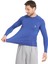 Erkek Uzun Kollu Sax Mavisi Fit Compression Fitness Spor Body Tshirt DMN1523279759 3