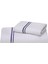 Fortuna Banyo Havlusu 90 x 150 cm Beyaz- Lacivert 1