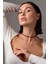 Le Noir Crystal Choker Kolye 2