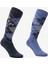 Fouganza Yetişkin Binici Çorabı - Mavi/Lacivert - 500 1