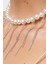 Gümüş Saçağı İnci Choker Kolye 3