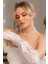 Sposa Kurdela Detaylı Beyaz Cam Inci Choker Gelin Kolyesi 3