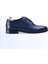 İtalyan stil iç dış naturel deri erkek ayakkabı lacivert T12932 4