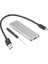 M.2 Sata SSD Ngff To Type C USB 3.0 B-Key Mini Çevirici Adaptör Harici Harddisk Kutusu 1