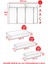 6 Parça Modüler Organizer Düzenleyici Kutu Masaüstü Tezgah Üstü Çekmece Içi Organizer 1