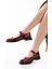 Ceylinmoda YSN-4444 Bordo Rugan Günlük Bayan Ayakkabı 2