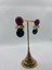 Burgundy Küpe 1