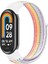 Xiaomi Mi Band 8 Uyumlu Hasırlı Kordon Kumaş Spor Cırt Cırt 2
