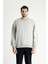 Bisiklet Yaka Oversize Pamuklu Sweatshirt 3