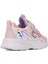 Günlük Kız Çocuk Sneaker Lastik Bağcıklı Hologram Cırtlı Hafif Hello Kitty Nefes Alabilen Ayakkabı 2014 4