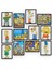 The Simpson 12 Parça Mdf (Ahşap) Tablo Ofis Boyu 2