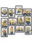 Minions 12 Parça Mdf (Ahşap) Tablo Ofis Boyu 2