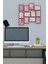 Pembe 12 Parça Mdf (Ahşap) Tablo Ofis Boyu 1