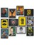 Breaking Bad 12 Parça Ahşap Mdf Tablo ZLLTB374 2
