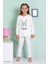 Helenezko Happy Tavşan Baskılı Pijama Takım 2