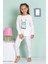Helenezko Happy Tavşan Baskılı Pijama Takım 3