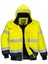 C465 - Hi-Vis 3-In1 Kontrast Bomber Mont Sarı/lacivert 1