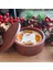 Fall In Chestnut, Tarçın ve Portakallı Mum, Soy Wa x , Beton Saksılı Dekoratif Mum, Vanilyalı Mum 1