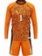 Çocuk ve Yetişkin Uzun Kol Turuncu Maç Futbol Kaleci Forması Goalkeeper Jersey Gk DMN225439 2