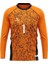 Çocuk ve Yetişkin Uzun Kol Turuncu Maç Futbol Kaleci Forması Goalkeeper Jersey Gk DMN225439 3