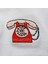 Çevirmeli Telefon Desenli Nakışlı Tişört 3