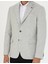 Erkek Açık Gri Slim Fit Ceket 50273166-VR001 6