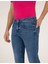 Erkek Mavi Slim Fit Jean Pantolon 50265270-VR036 6