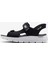 Go Walk Flex Sandal-Easy Entry Erkek Siyah Sandalet 229210 Bkgy 1
