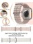 Ocean Loop Sarı Silikon Kordon 42,44,45,49MM Apple Watch Uyumlu 7,8,9,10,ultra Akıllı Saat Kordonu 5
