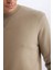 Regular Fit Bisiklet Yaka Kalın Basic Düz Sweatshirt T3777AZ25SP 5