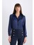 Regular Fit Saten Uzun Kollu Gömlek E1783AX24WN 3
